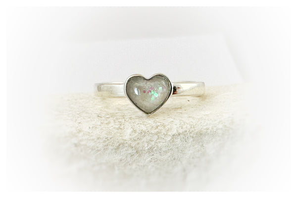 “Hayley” Heart Ring