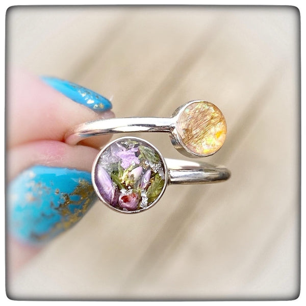 “Shannon” Adjustable Double Ring
