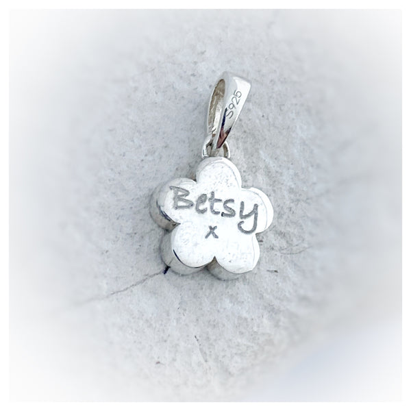 “Betsy” Forget me not Necklace ( mini version)