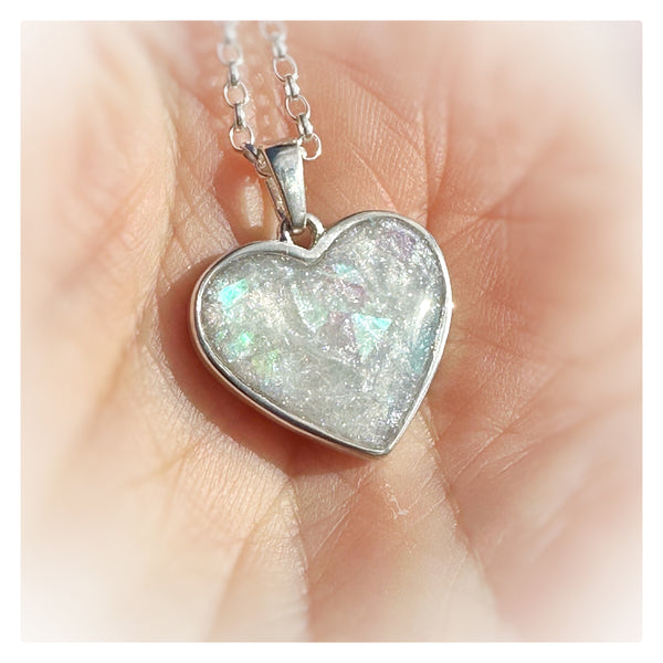 “Casey” Medium Heart Necklace