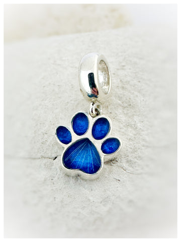 “Bobby” Paw Print Charm
