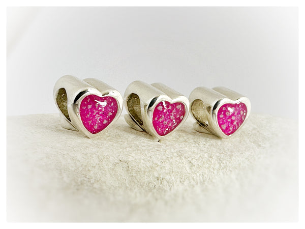 “Jim” Memorial Heart Charms