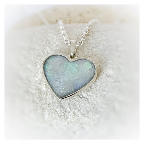 “Casey” Medium Heart Necklace