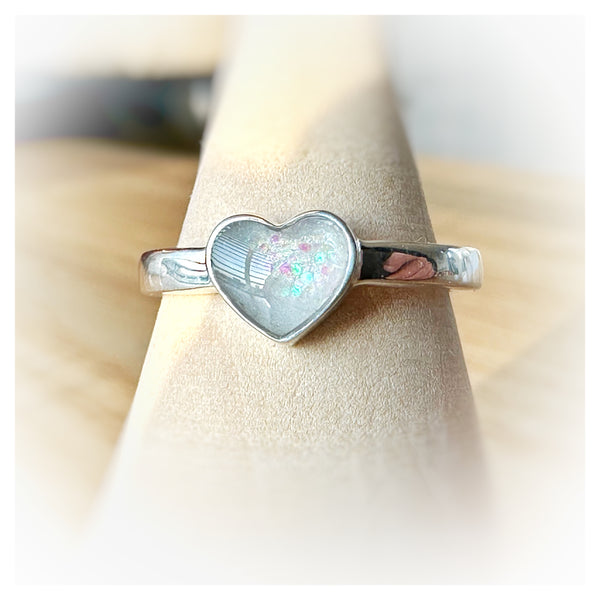 “Hayley” Heart Ring