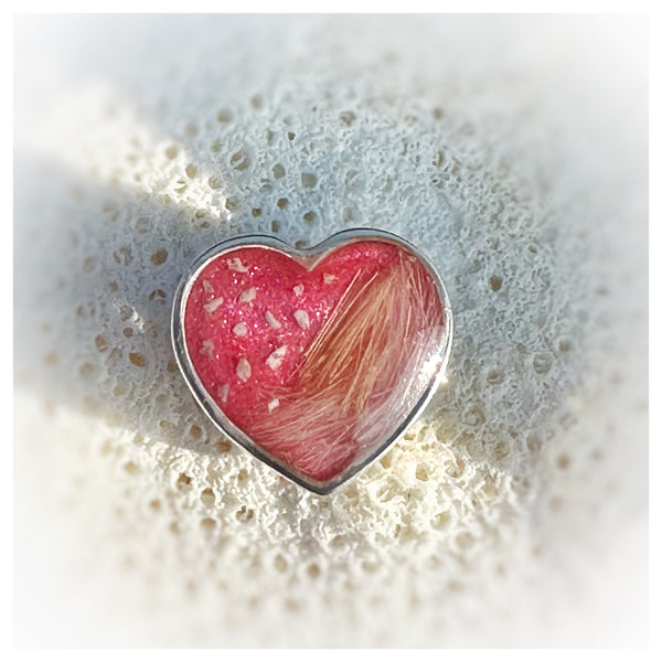 “Jim” Memorial Heart Charms