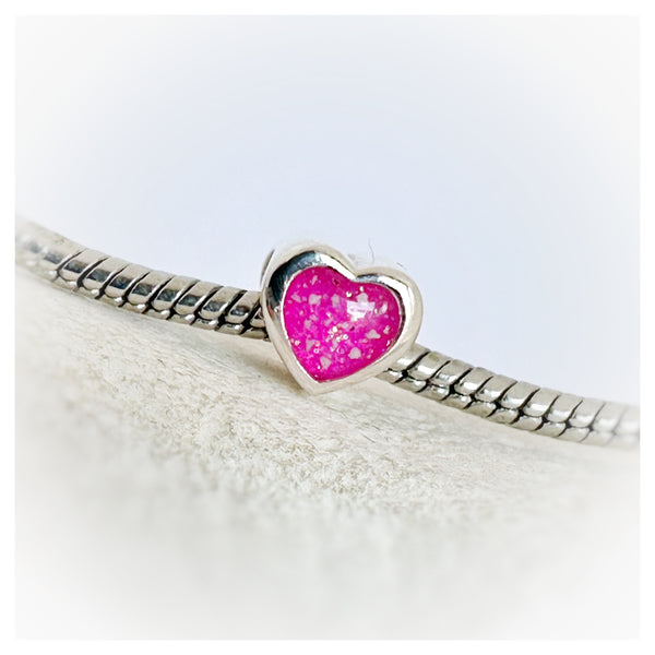“Jim” Memorial Heart Charms