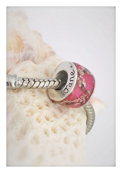 “Jane” Memorial European Channel Bead