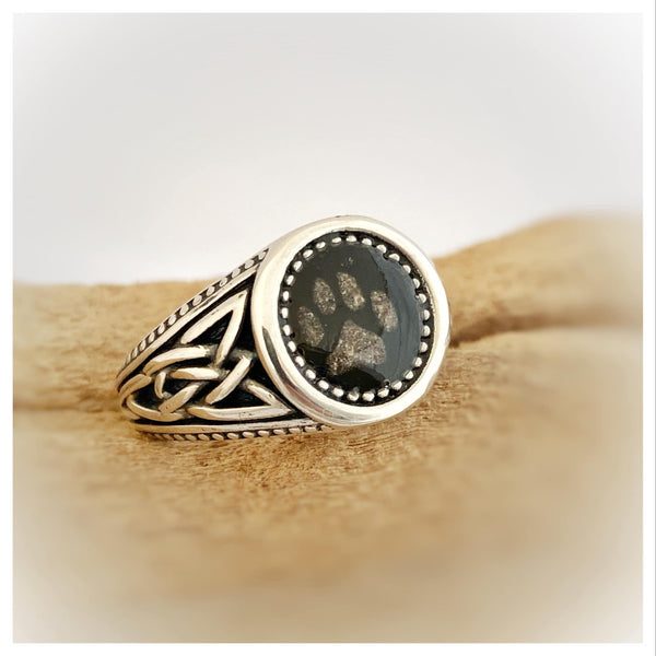 “Gary” Celtic Signet Ring