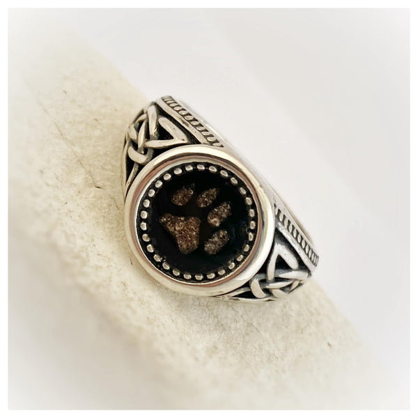 “Gary” Celtic Signet Ring