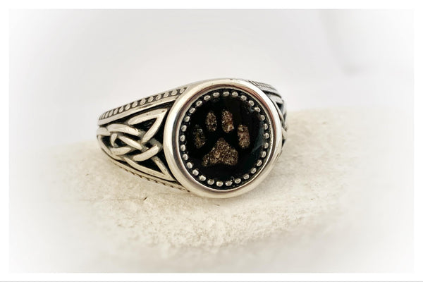 “Gary” Celtic Signet Ring