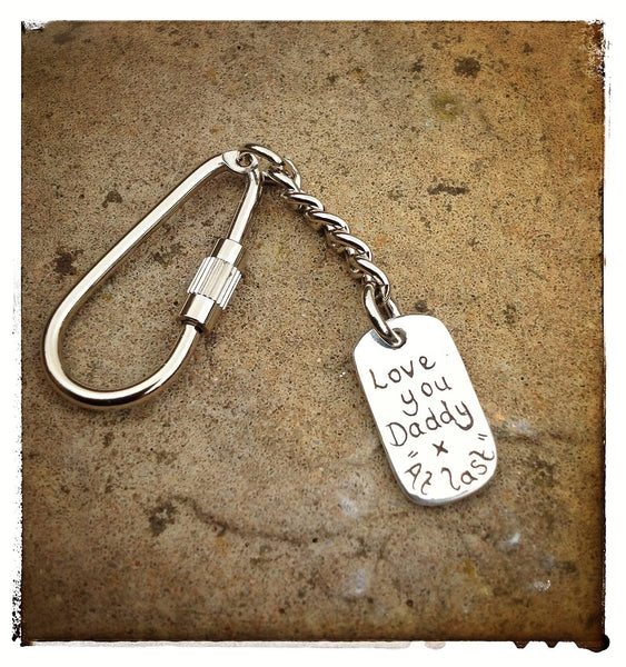 SMALL Hand/Foot/Paw print Keyring