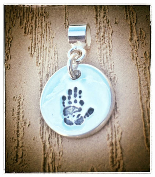 Hand/Foot/Paw Print Charm  (to fit Pandora)