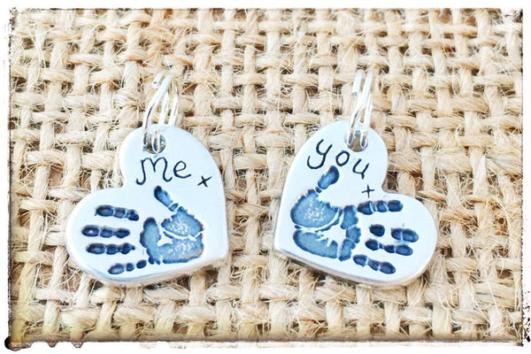 Small Hand/Foot/Paw Print Pendant / Necklace