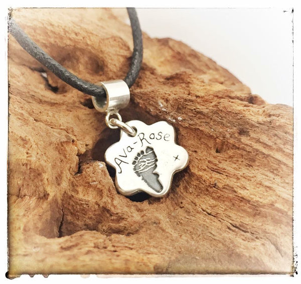 Small Hand/Foot/Paw Print Pendant / Necklace