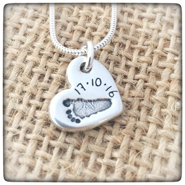 Small Hand/Foot/Paw Print Pendant / Necklace