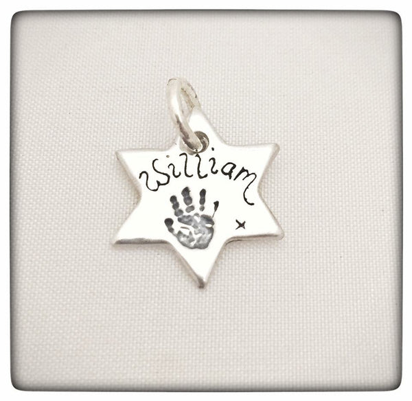 Small Hand/Foot/Paw Print Pendant / Necklace