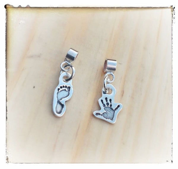 Hand/Foot/Paw Print Shaped Charms