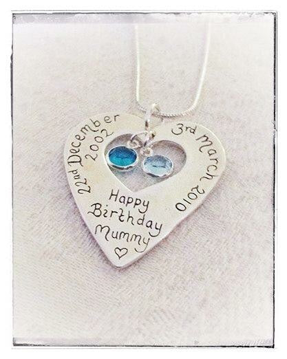 Exclusive Dinky Design "Hands on my Heart" Hand/Foot/Paw Print Pendant/Necklace
