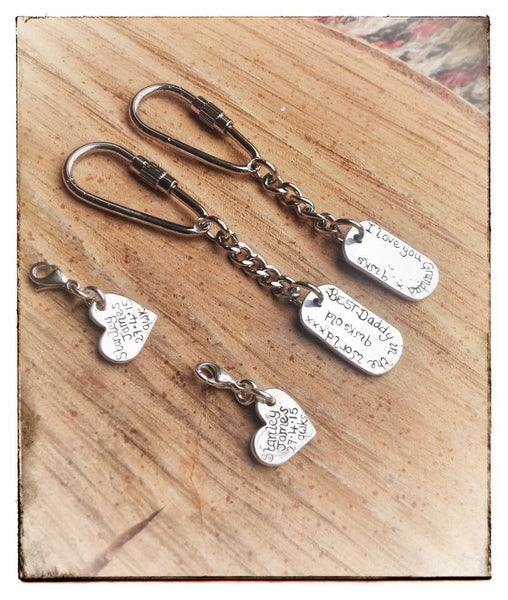 Medium Hand/Foot/Paw Print Keyring