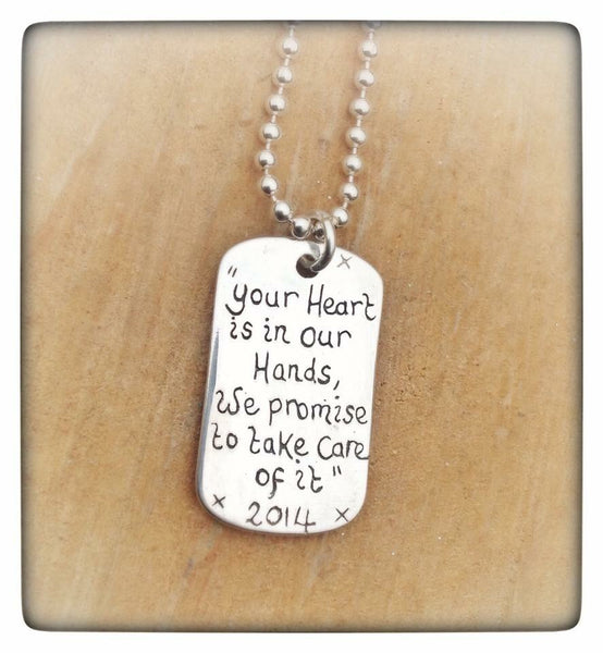 Hand/Foot/Paw Print Dog Tag