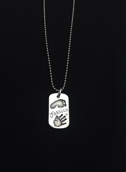 Hand/Foot/Paw Print Dog Tag