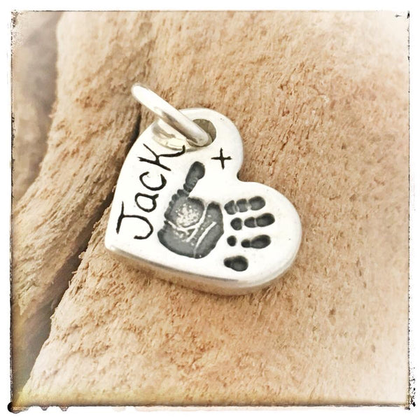 Small Hand/Foot/Paw Print Pendant / Necklace