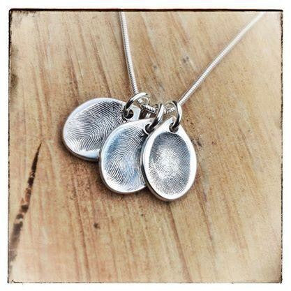 Small Fingerprint Pendant / Necklace