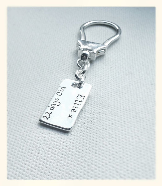 Medium Hand/Foot/Paw Print Keyring